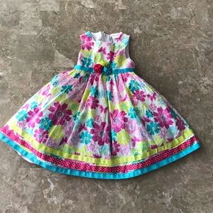 Nannette Girl Floral Dress size 4T